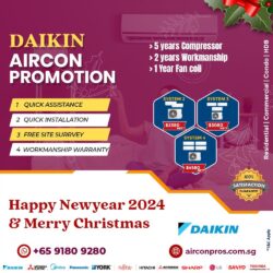 Daikin aircon promotion