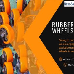 rubber caster wheels in india