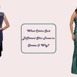 What Colors Suit Different Skin Tones in Sarees and Why - PepaBai