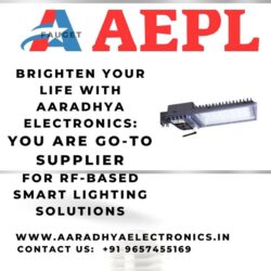 Brighten Your Life with Aaradhya Electronics You are Go-To Supplier for RF-Based Smart Lighting Solutions