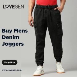 Buy Mens Denim Joggers Online at Best Price in India