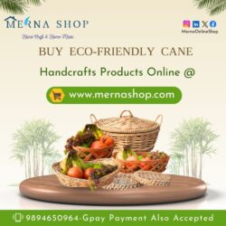 Buy Eco Friendly cane handicraft products online
