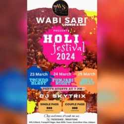Holi Festival 2024 Techno Blast