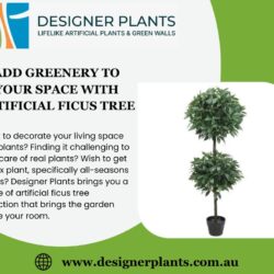 Add Greenery to Your Space with Artificial Ficus Tree