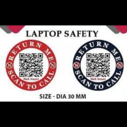 QR sticker for laptop safety (2)