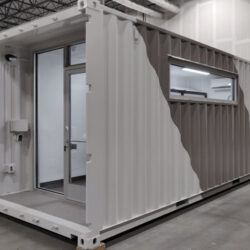 4 shipping container office