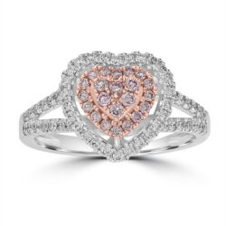 pink dimond ring -gb