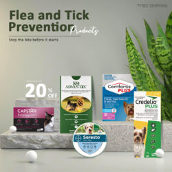 Pet Flea and Tick Prevention Products