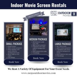 Indoor Movie Screen Rentals