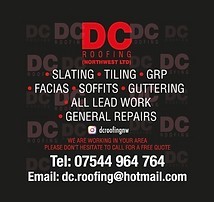 DC Roofing logo