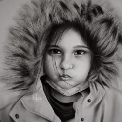 Customized Pencil Portrait Sketch