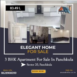 3 BHK Flats for sale in Panchkula-Anand infra
