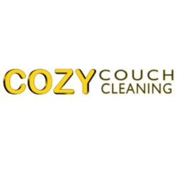 cozy couch cleaning logo