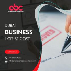 find out dubai  business license cost