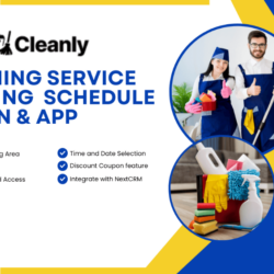 cleaning service booking scheduling plugin