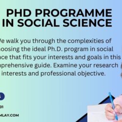 PHD programme in Social science