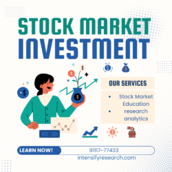 Intensify Research has best and passionate team of professionals who are always in search of profit making strategies which gives higher profits in less risk. Passion is the only word which suits  (2)