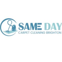 sameday carpet cleaning brighton logo