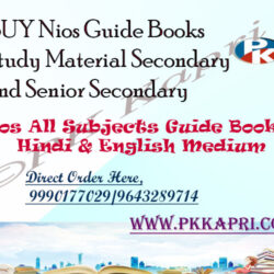 latest Nios guide books study material 2025