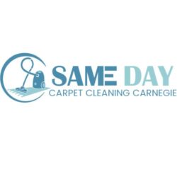 sameday carpet cleaning carnegie logo