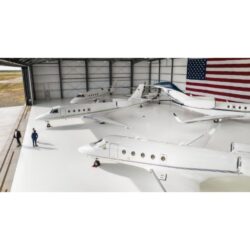 Airplane Hangar Flooring Installation