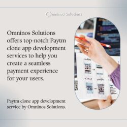 Paytm clone app development service by Omninos Solutions.