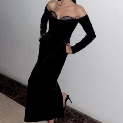black-velvet-dress