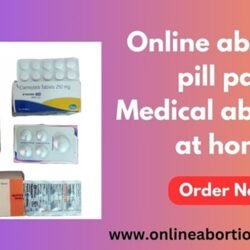 Online abortion pill pack Medical abortion  at home