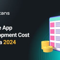 Mobile App Development Cost  in India 2024