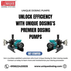 Unlock Efficiency with Unique Dosing's Premier Dosing Pumps