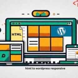 html to wordpress responsive