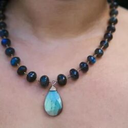 Mermaid Labradorite necklace